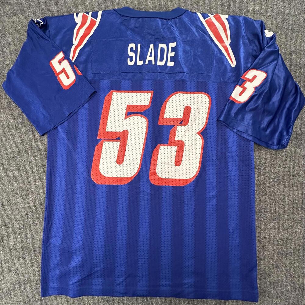 Vintage Starter NFL New England Patriots #53 Football Jersey Size 52 XL #334 - Picture 4 of 6